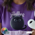 Fluffy Black Cat T Shirt Adorable Fluffball Design Cute Gift for Cat Lovers Graphic Tee – Everyday Comfort · Top Pick For Any Outfit