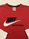 Vintage Y2K Nike Swoosh Basketball Embroidered Long Sleeve T Shirt Silver Tag L Graphic Tee – Cozy Vibes · Must-Have Style