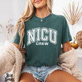 NICU Crew Shirt Neonatal Intensive Care Unit Doctor Nurse Varsity Style University Graduation Gift Graphic Tee – Cozy Vibes · Trending Graphic Apparel