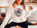 Overstimulated And Festive AF Raccoon Christmas Shirt Raccoon Christmas Sweatshirt Funny Christmas Gifts Womens Christmas Crewneck Sweatshirt – Cozy Vibes · High-Quality Print