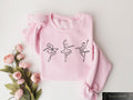 Personalized Ballet Sweatshirt Custom Ballerina Sweater Ballerina Tshirt Dance Teacher Gift Dance Mom Crewneck Gift For Dancer Sweatshirt – Soft Feel · Top Pick For Any Outfit