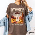 My Morkie is Out of This World UFO Dog Abduction Spaceship Alien Funny Y2K Trendy Desert Humorous Gift Graphic Tee – Easygoing Wear · Trending Graphic Apparel