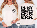 In My Soccer Mom Era Shirt Soccer Mom Sweatshirt Trendy Soccer Mom Gift Custom Soccer Mom T shirt Perfect Soccer Mom Game Day Outfit Sweatshirt – Cozy Vibes · Perfect For Daily Wear