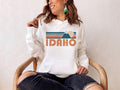 Idaho Hoodie Retro Mountain Unisex Idaho Hoodie Sweatshirt Personalization Available Hoodie – Cozy Vibes · Top Pick For Any Outfit