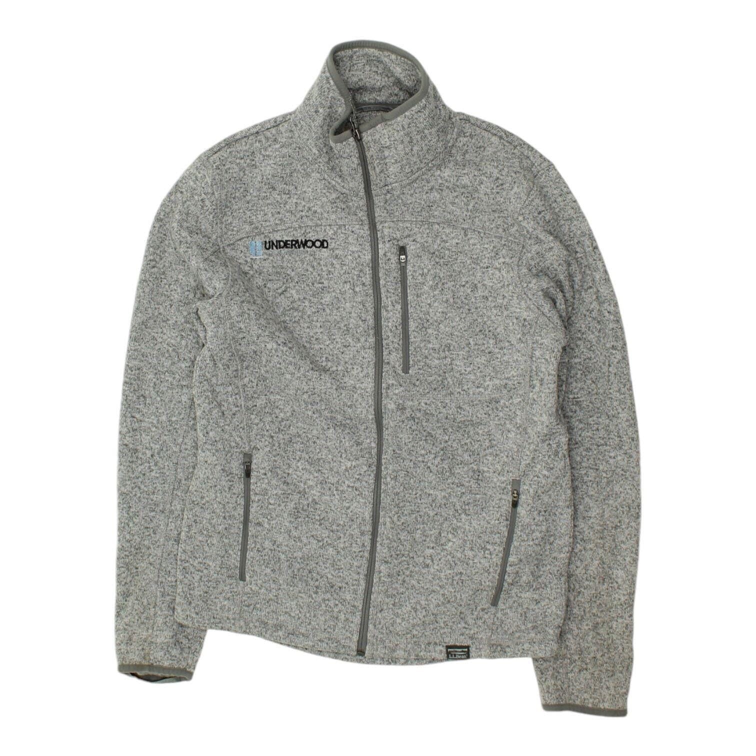 LLBean Mens Grey Full Zip Jacket High End Outdoors Designer Workwear Uniform Graphic Tee – Soft Feel · Great Gift For Fans