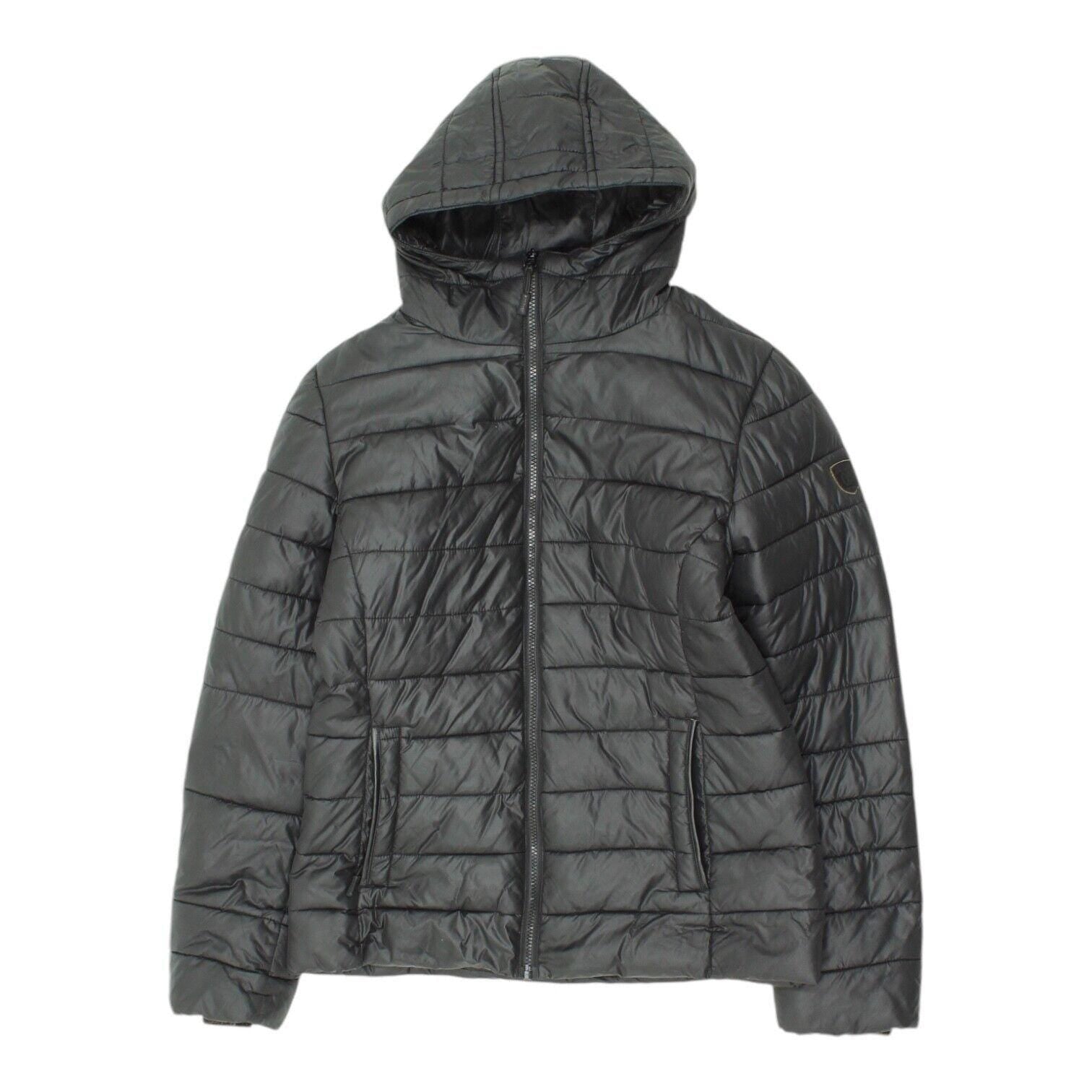 Diesel Womens Black Full Zip Hooded Puffer Jacket Designer Padded Coat VTG Graphic Tee – Feel-Good Design · Perfect For Daily Wear