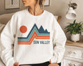 Sun Valley Idaho Sweatshirt Unisex Retro Crewneck Sun Valley Sweatshirt Personalization Available Sweatshirt – Premium Graphic · Perfect For Daily Wear