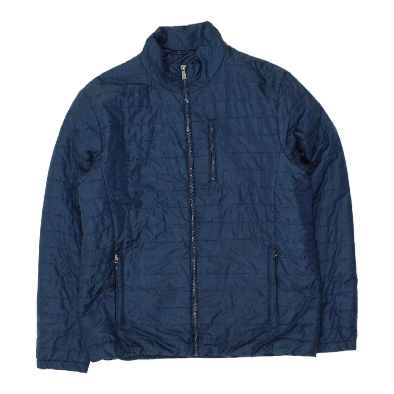 Trussardi Jeans Mens Navy Lightweight Quilted Puffer Jacket Vintage Designer Graphic Tee – Aesthetic Look · Top Pick For Any Outfit