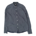 Diesel Mens Navy Grey Button Up Shirt Vintage High End Designer Casual VTG Graphic Tee – Fan Favorite · Must-Have Style