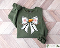 Coquette Snowman Bow Christmas Sweatshirt Cute Snowman Xmas Shirt Kids Christmas Gift Popular Holiday Crewneck Cute Women Christmas Gift Sweatshirt – Premium Graphic · Great Gift For Fans