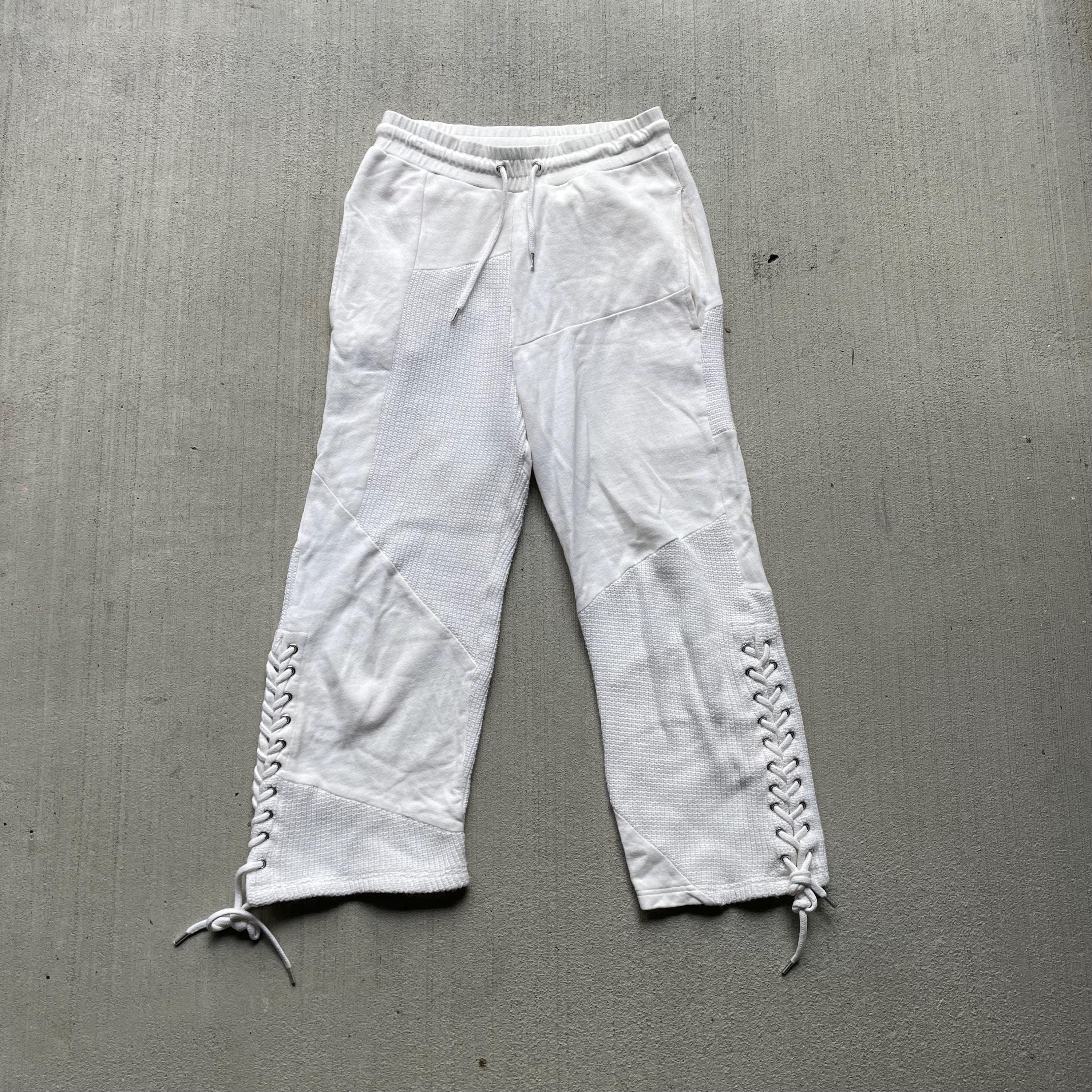 MCQ Alexander McQueen white cropped sweatpants Graphic Tee – Aesthetic Look · High-Quality Print