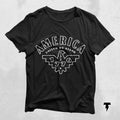 America USA Shirt Land of the Free Because of the Brave Fourth of July Shirt Memorial Day Patriotic Shirt Veteran Shirt Graphic Tee – Easygoing Wear · Must-Have Style