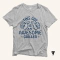 Awesome Griller Shirt Grill Gifts BBQ Gifts Dad Shirts Grandpa shirts Griller Smoker Gift Barbecue Gift Master Griller Grill Dad Graphic Tee – Fan Favorite · Perfect For Daily Wear