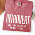 Introvert Rarely Seen in the Wild Funny Weird Shirt Sleep Shirt Homebody Shirt Gag Gift Social Anxiety Introverted Graphic Tee – Premium Graphic · Trending Graphic Apparel