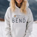 Bend Oregon Hoodie Retro Unisex Bend Hoodie Sweatshirt Personalization Available Hoodie – Fan Favorite · Top Pick For Any Outfit