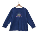 Y2K Christmas Sweatshirt X Large Vintage Christmas Sweater Crewneck Navy Blue Size XL Sweatshirt – Soft Feel · High-Quality Print