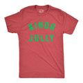 Kinda Jolly Red and Green Christmas Shirt Men Jolly Shirts Xmas Shirts Xmas Gifts Christmas Drinking Drinking Shirts Cocktails Shirt Graphic Tee – Fan Favorite · Must-Have Style