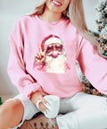 Christmas Santa Shirt Blowing Bubble Christmas Shirts Santa Christmas Tee Funny Christmas Shirt Graphic Tee – Soft Feel · Must-Have Style