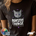 Pawsitive Charge Cat Physics T Shirt Funny Electro Meow gnetic Design Gift for Cat Lovers and Science Fans Graphic Tee – Premium Graphic · Trending Graphic Apparel