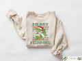 Merry Fishmas Shirt Dad Christmas T Shirt Fisherman Christmas Shirt Fishing Christmas Sweatshirt Xmas Fishing Shirt Dad Christmas Gift Sweatshirt – Easygoing Wear · Perfect For Daily Wear