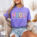 NICU Shirt Neonatal Intensive Care Unit Doctor Nurse Crew Floral Heart Retro Graduation Appreciation Gift Graphic Tee – Aesthetic Look · Trending Graphic Apparel