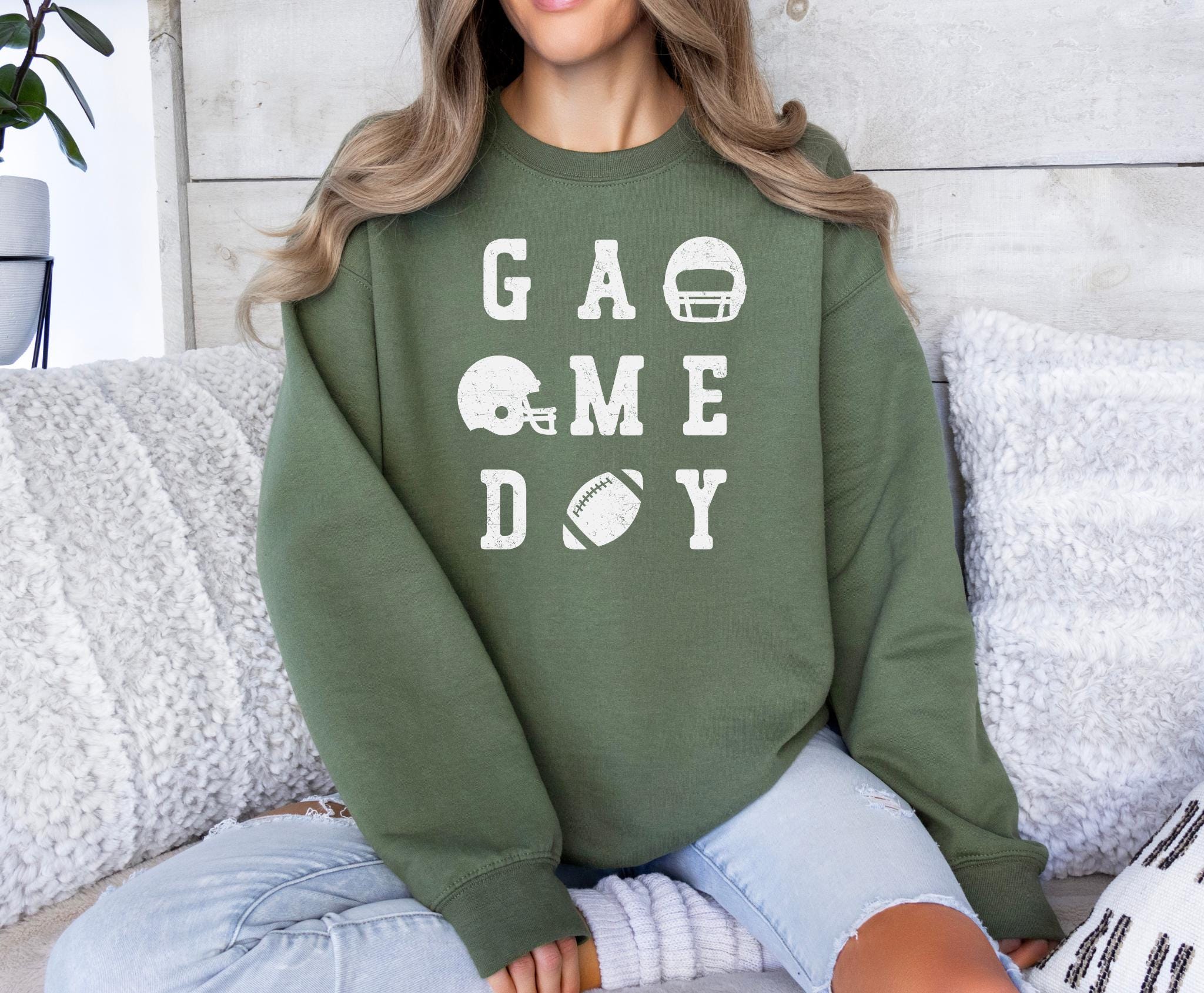 Game Day SweatshirtGame Day TshirtSport Mom ShirtFootball Graphic TeeGame Day ShirtFootball Lover Gift Trendy Shirt Women shirt Sweatshirt – Fan Favorite · Perfect For Daily Wear