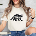 Raccoon Shirt Hiking Shirt Nature Lover Gift Wildlife Animal Tee Outdoor Adventure Shirt Trash Panda Shirt Camping Shirt Graphic Tee – Aesthetic Look · Great Gift For Fans
