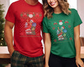Disney Inside Out 2 Characters Christmas Couple Tee Joy Anxiety Anger Sadness Ennui Tee Disney Christmas Matching Shirt Graphic Tee – Fan Favorite · Great Gift For Fans