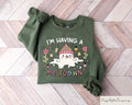 I39m Having A Meltdown Sweatshirt Snowman Tshirt Winter Season Hoodie Xmas Winter Sweater Funny Winter Crewneck Mental Health Xmas Tee Hoodie – Soft Feel · Trending Graphic Apparel