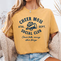Cheer Mom Social Club Cheer Mom Shirt Cheer Mama Tee Funny Cheer Mom Cheerleader Mom Cheerleading Tee Cheer Mom Gift Mom Life Graphic Tee – Soft Feel · Must-Have Style