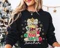 Teacher Christmas Shirt and Sweatshirt with Pencil Tree Holiday Gift Tee for Teacher Classroom Christmas Season Shirt Teacher Christmas Gift Sweatshirt – Cozy Vibes · Perfect For Daily Wear