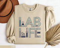 Lab Life Sweatshirt Science Themed Apparel Chemistry Lover Gift Scientist Sweater Lab Technician Sweatshirt Geeky Science Gift Sweatshirt – Premium Graphic · Trending Graphic Apparel