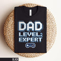 Retro Gamer Dad Shirt Fathers Day Gaming Tee Funny Dad Shirt Gamer Dad Tee Video Game Dad Tshirt Dad Level Expert Shirt Dad Life Tee Graphic Tee – Premium Graphic · Perfect For Daily Wear