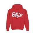 Ohio Youth Hoodie Cozy Unisex Pullover Kids Ohio Sweatshirt Soft Cotton Blend Hoody Hoodie – Feel-Good Design · High-Quality Print