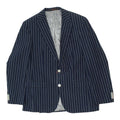Feraud Mens Blue White Striped Blazer Jacket Vintage High End Designer Suit Graphic Tee – Fan Favorite · Trending Graphic Apparel