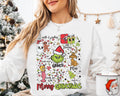 Merry Grinchmas Shirt Grinch Christmas Tee with Cindy Lou Who Max Holiday Gift T shirt for Grinch Lovers Grinchmas Christmas Sweatshirt Sweatshirt – Soft Feel · High-Quality Print