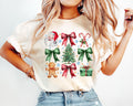Christmas Shirt Coquette Christmas Shirt Coquette Bow T shirt Christmas Trending Womens Shirt Retro Holidays Party Shirt Santa Shirt Graphic Tee – Fan Favorite · Great Gift For Fans
