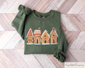 Cute Christmas Gingerbread House Cookies Sweatshirt Womens Christmas Sweater Christmas Crewneck Funny Chrismas Gift Winter Holiday Shirt Sweatshirt – Warm & Stylish · High-Quality Print