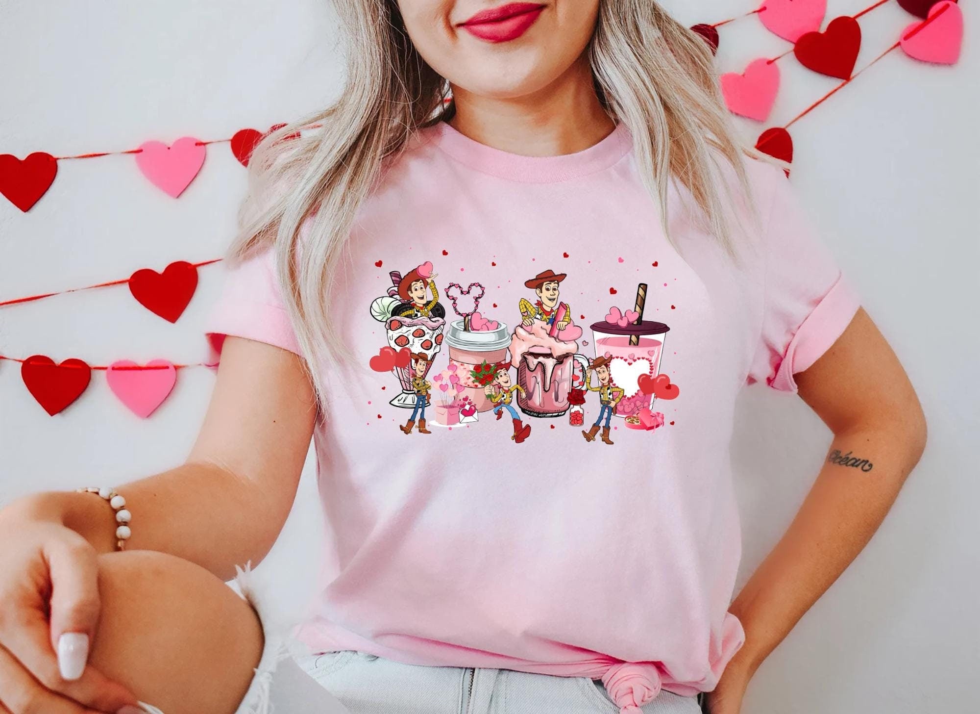 Disney Valentines Day Coffee Shirt Toy Story Shirt Toy Story Fan Shirt Disney Valentines Day Anti Valentines Day Shirt Be My Valentine Graphic Tee – Bold Style · High-Quality Print