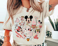 Disney Valentines Day Shirt Mickey and Minnie Valentine Tee Valentines Gift for Disney Lover Couples Mickey and Minnie Valentine Sweatshirt Sweatshirt – Soft Feel · Trending Graphic Apparel