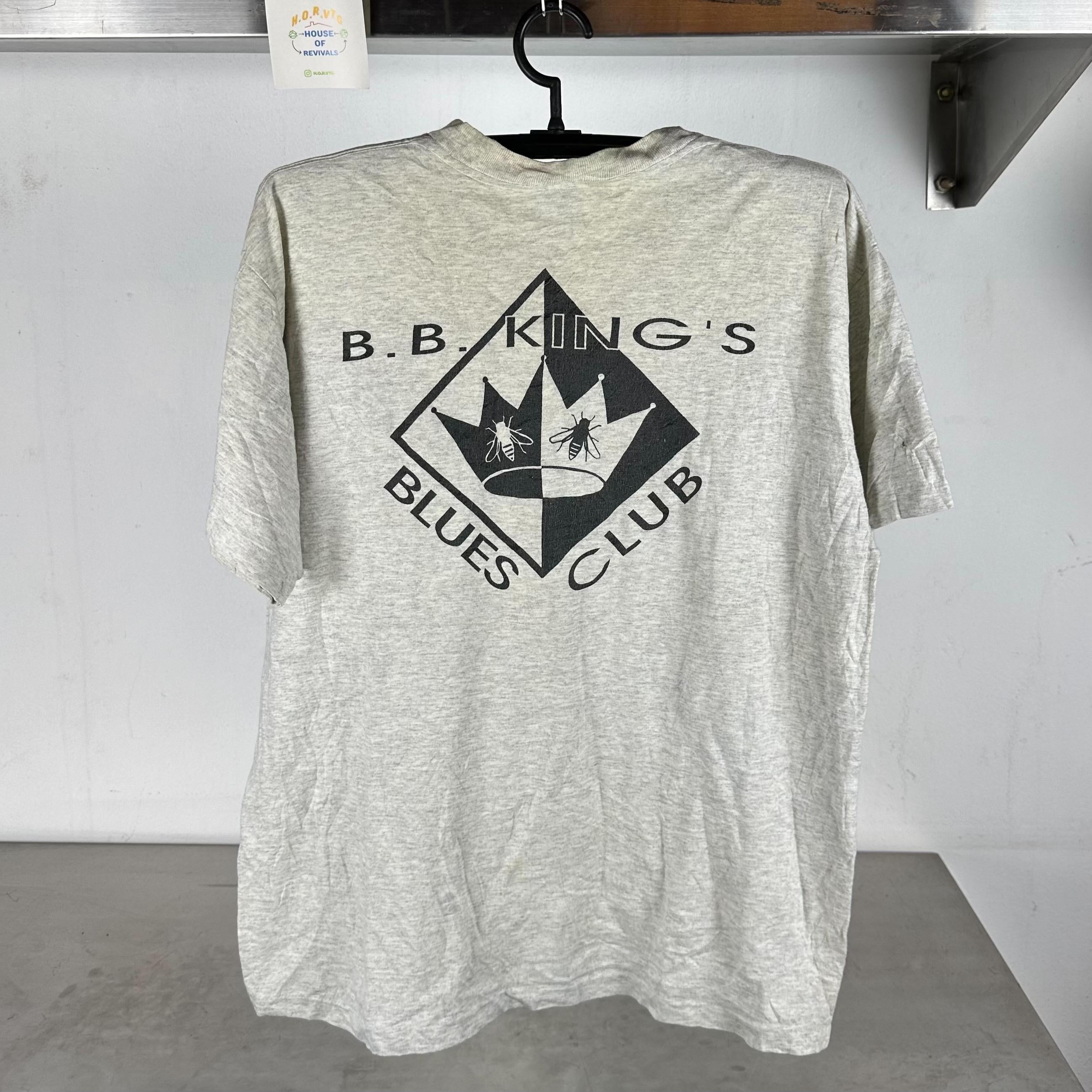 Vintage 90s BB Kings Blues Club Single stitch T shirt BB King Tshirts Vintage Music Tshirts Blues Music Vintage Music Tees Graphic Tee – Feel-Good Design · Great Gift For Fans
