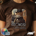 Classic Novel Cat T Shirt Meowder on the Orient Express Cat Tee Funny Detective Cat Design Gift for Mystery Lovers Graphic Tee – Soft Feel · Trending Graphic Apparel