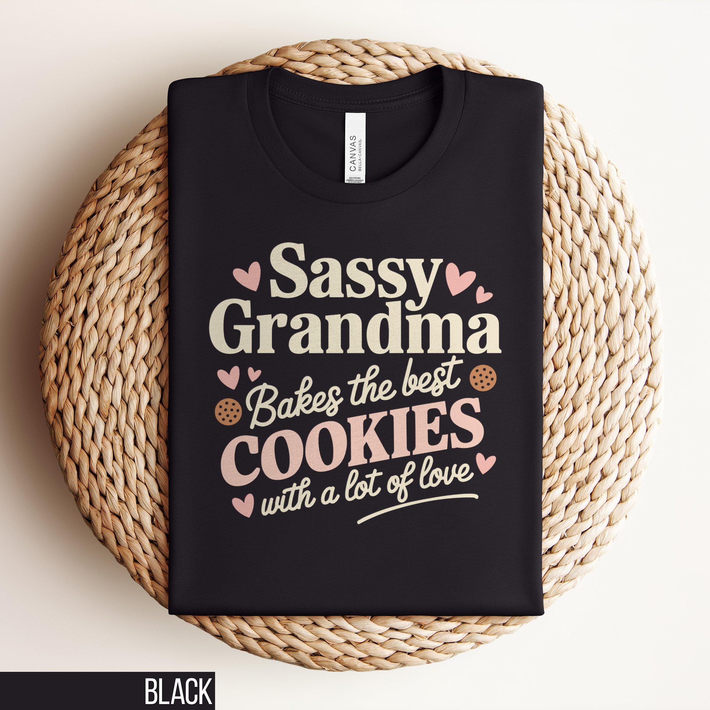 Funny Grandma Shirt Gift for Grandma Family Gift Grandmother Baking Shirt Funny Shirt Gift for Her Mothers Day Shirt Graphic Tee – Cozy Vibes · High-Quality Print