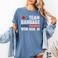 Trump Won Again Team Garbage Trump President 2025 47 Patriotic USA US Flag Funny Victory Humor Tote Bag – Premium Graphic · Must-Have Style