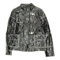 Fay Womens Shiny Black Jacket Vintage High End Luxury Designer VTG Graphic Tee – Premium Graphic · Trending Graphic Apparel