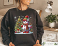 Christmas Snowman Sweatshirt Retro Snowman Sweater Christmas Sweatshirt For Women Cozy Winter Sweater Christmas Crew Gift For Christmas Sweatshirt – Everyday Comfort · Perfect For Daily Wear