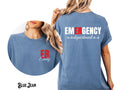 Custom Name Emergency Department T Shirt Front and Back Design ER Personalized Nurse Doctor Crew Team Hospital Gift Graphic Tee – Fan Favorite · Top Pick For Any Outfit