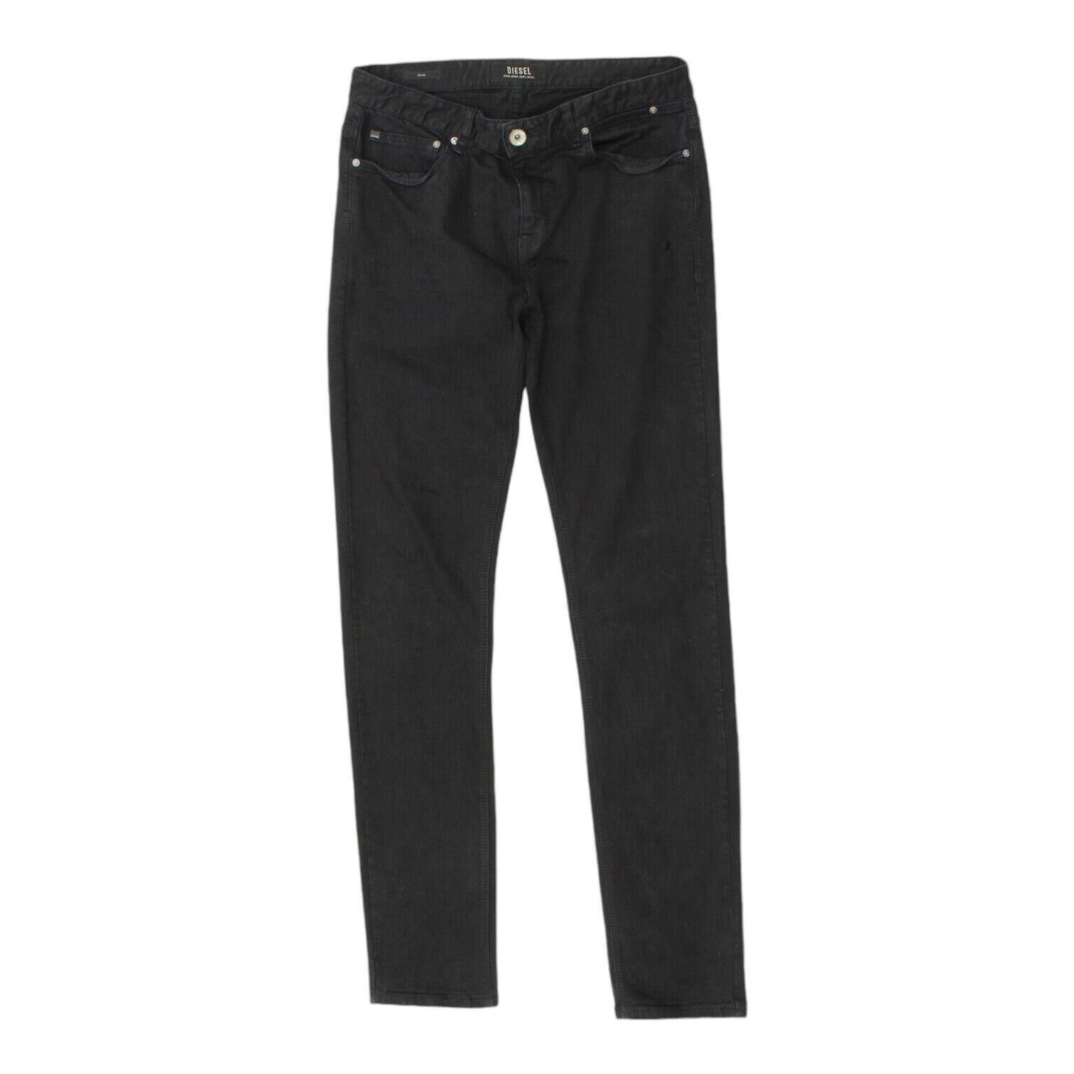 Diesel Mens Black Slim Tapered Leg Jeans Designer Denim Trousers VTG Graphic Tee – Soft Feel · Must-Have Style