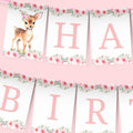 Deer Birthday Banner Girl 1st Birthday Woodland Birthday Decor Deer First Birthday Decorations Girl Deer Onedeerful Banner Happy DEER1 Graphic Tee – Everyday Comfort · Trending Graphic Apparel