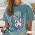 Purr suit of Happiness Cat T Shirt Cute Floral Cat Design Positive Vibes for Cat Lovers Graphic Tee – Bold Style · Trending Graphic Apparel